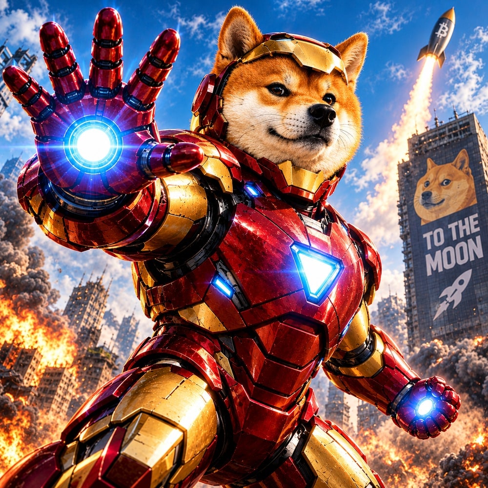 Iron Shiba Inu logo